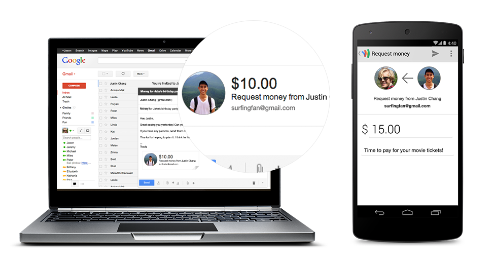 Gmail'den Para Alıp Göndermek Artık Mümkün
