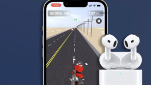 AirPods ile Kontrol Edilen İlk Oyun App Store’da Yayında: RidePods – Race with Head